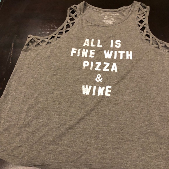 greyson threads Tops - Gray tank top